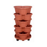 Stackable flower pot